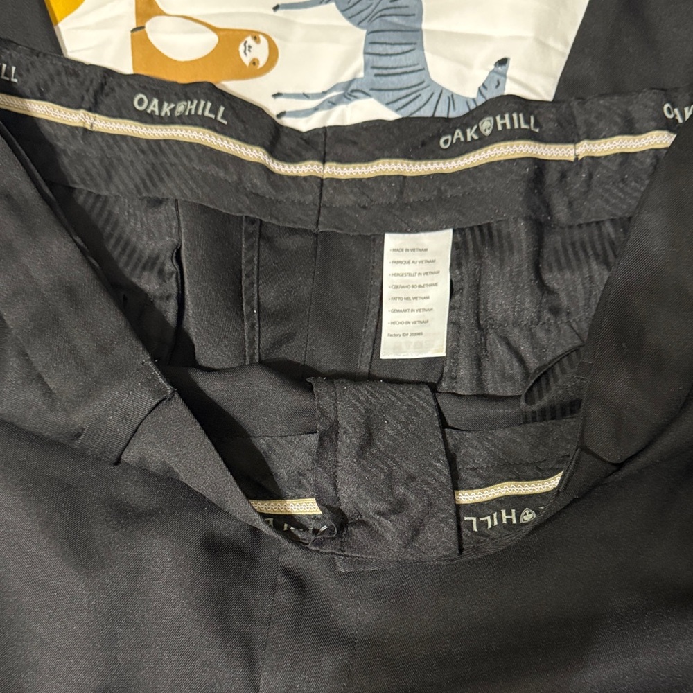 Oak Hill Black men’s adjustable waist Trousers